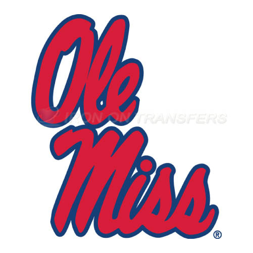 Mississippi Rebels Logo T-shirts Iron On Transfers N5118 - Click Image to Close